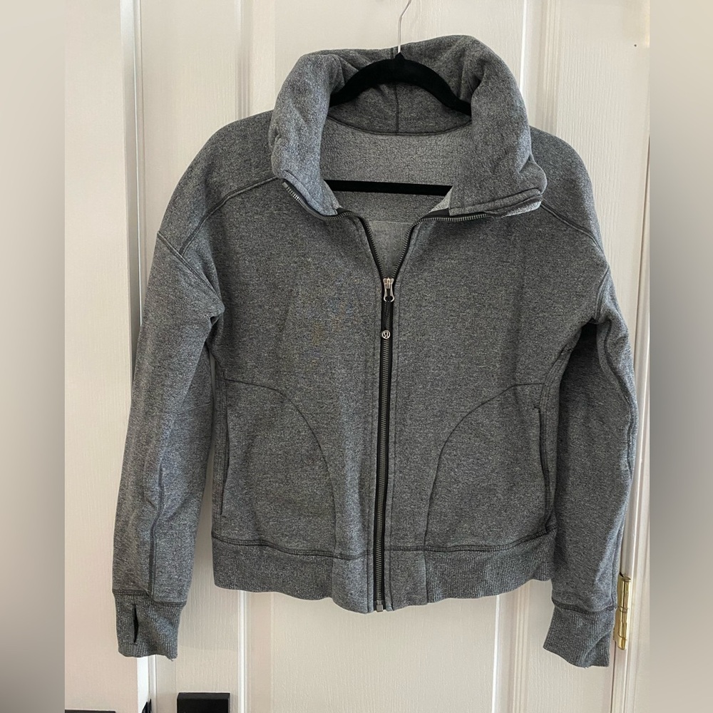 Lululemon athletica Gray Zip-Up Hoodie - Picture 2 of 5